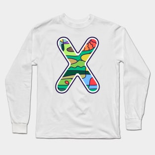 Alphabet X Long Sleeve T-Shirt